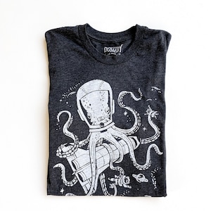 Space Attack // Adult Crew T-shirt