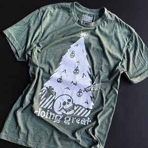 Doing Great this Holiday  //  Adult Crew T-shirt