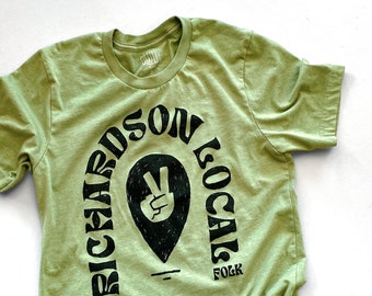 Richardson Local Folk  //  Adult Crew T-shirt