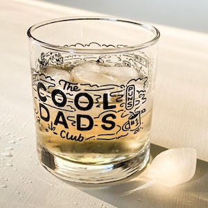 Cool Dad Club  \\  Whiskey Glass