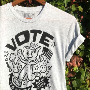 Vote // Adult Crew T-shirt image 3