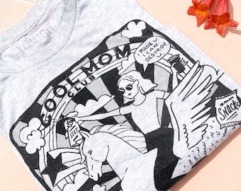 Cool Mom Club  //  Adult Crew T-shirt