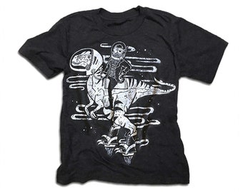 Galactic Raptor  //  Kid&#39;s Crew Neck