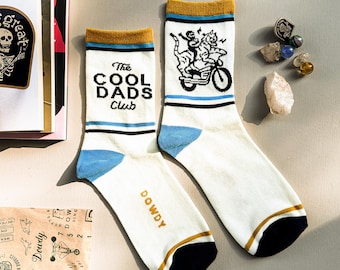 Cool Dads Club  ||  Adult unisex crew socks