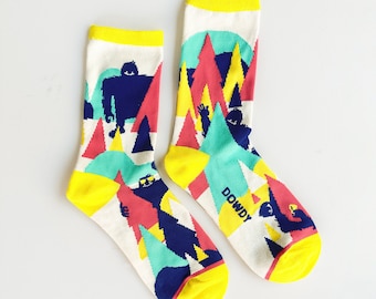 Urban Yeti  ||  Adult unisex crew socks