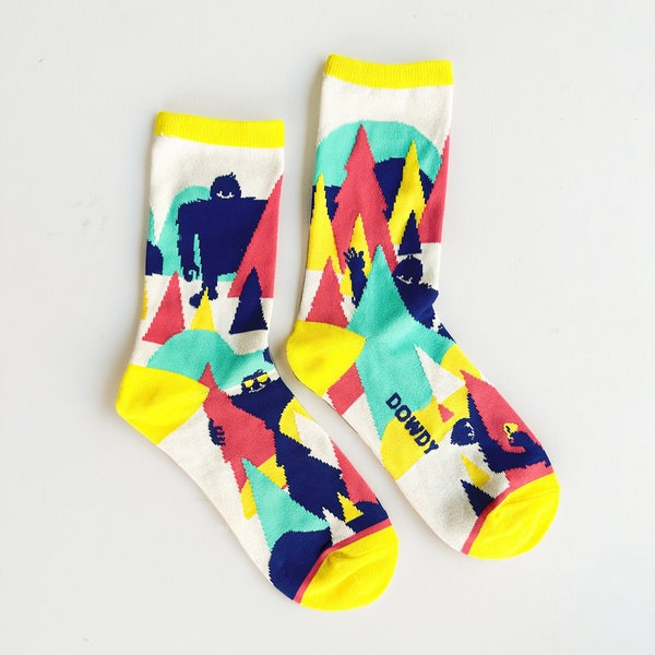 Urban Yeti  ||  Adult unisex crew socks