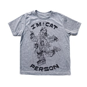 Cat Person // Kid's Crew Neck image 1