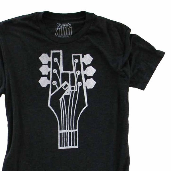 Rock Hand  //  Adult Crew T-shirt