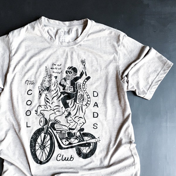 Cool Dads Club  //  Adult Crew T-shirt