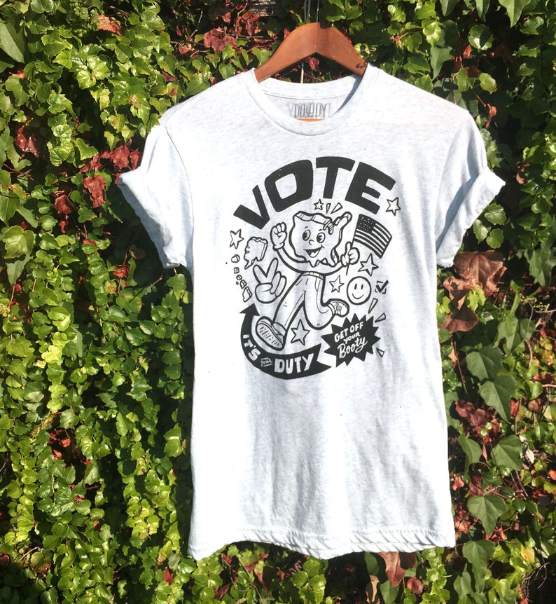 Vote // Adult Crew T-shirt image 1