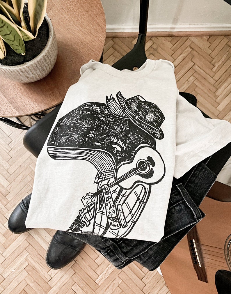 Hell Whale Man // Adult Crew T-shirt image 1