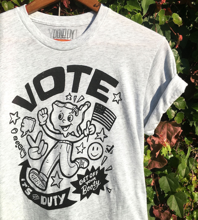 Vote // Adult Crew T-shirt image 3