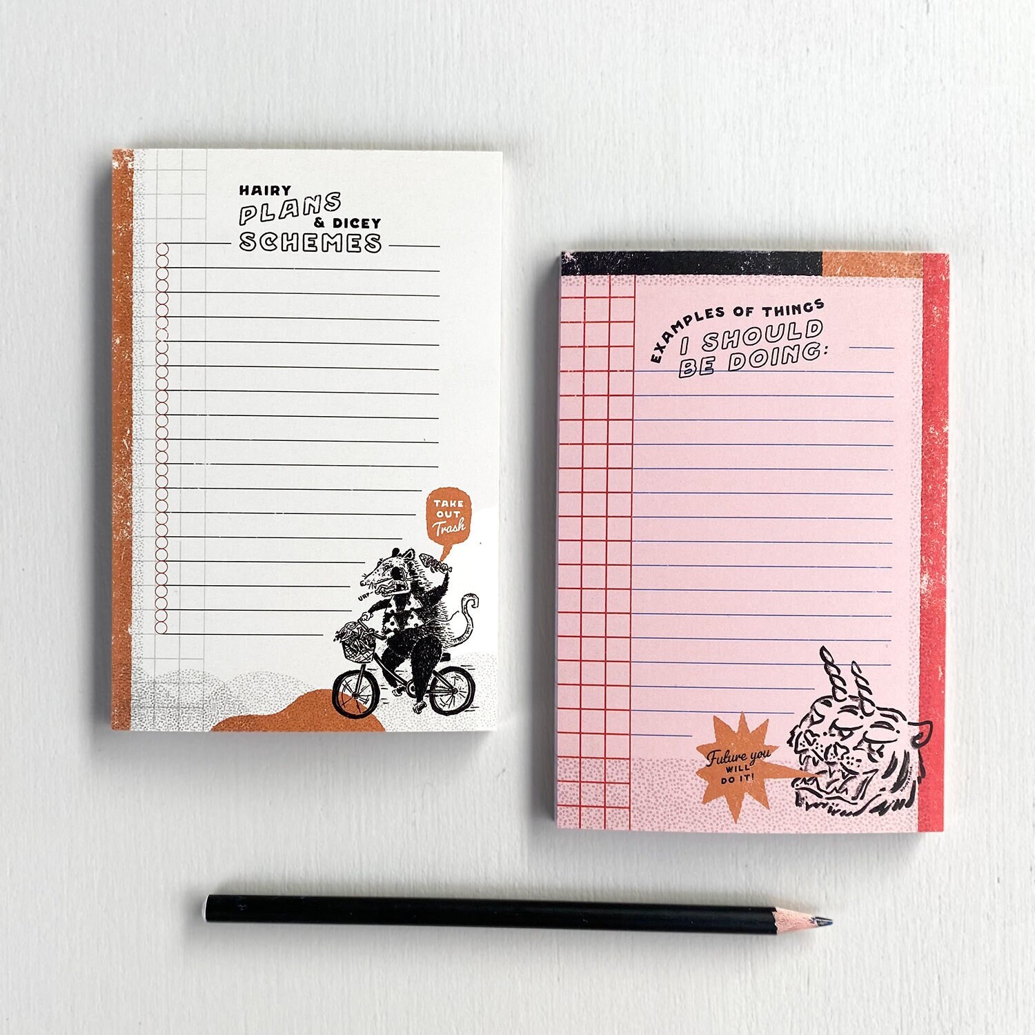 Examples of Things I Should Be Doing || Notepad - Etsy