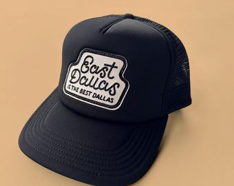 East Dallas  //  Foam Trucker Hat - Adjustable