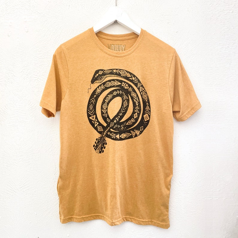 Guitar Snake // Adult Crew T-shirt image 2