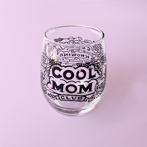 Cool Mom Club // Wine Glass image 4