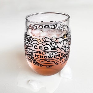 Cool Mom Club // Wine Glass image 6