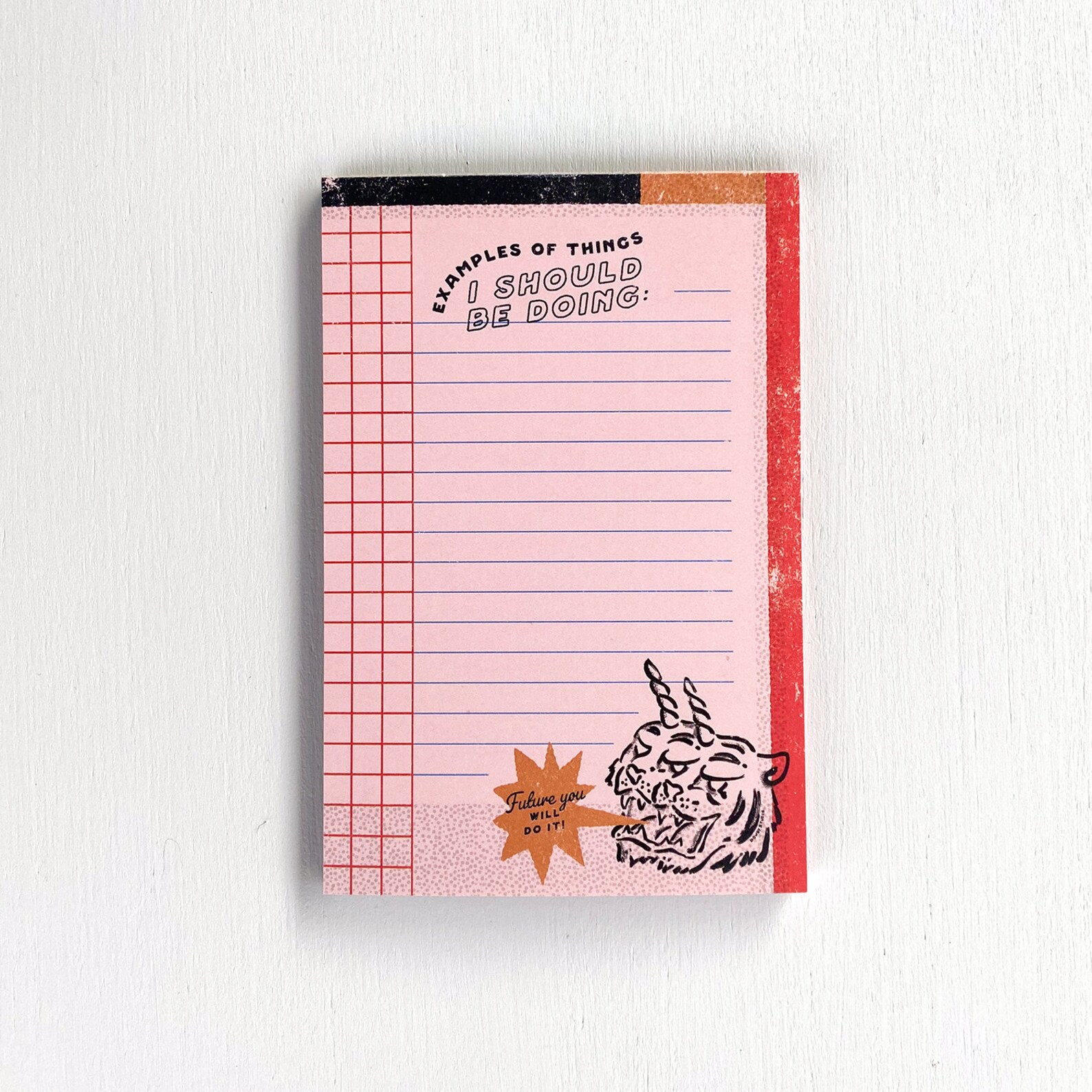 Examples of Things I Should Be Doing || Notepad - Etsy