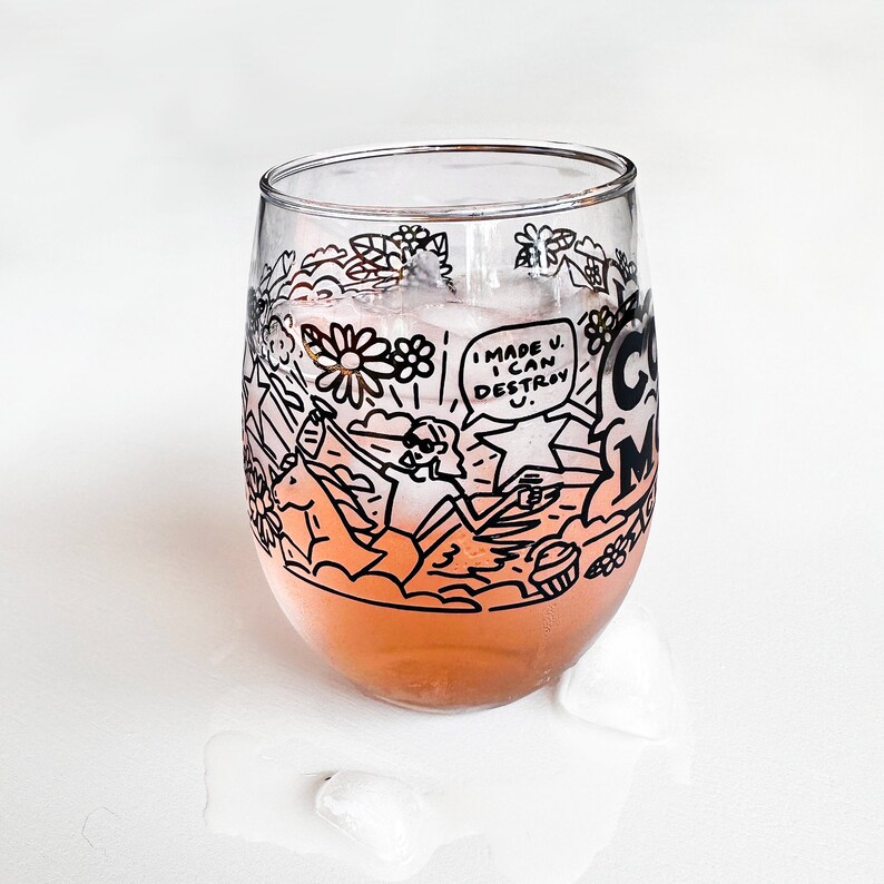 Cool Mom Club // Wine Glass image 3