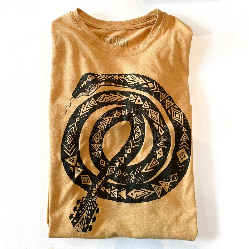 Guitar Snake // Adult Crew T-shirt image 1