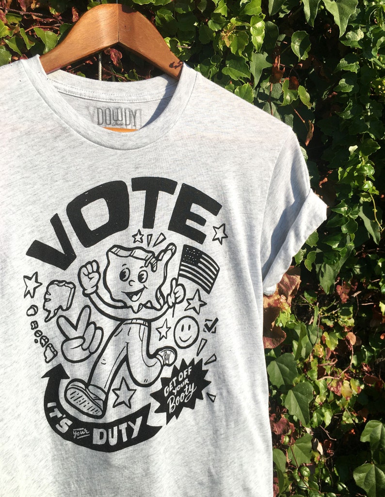 Vote // Adult Crew T-shirt image 2
