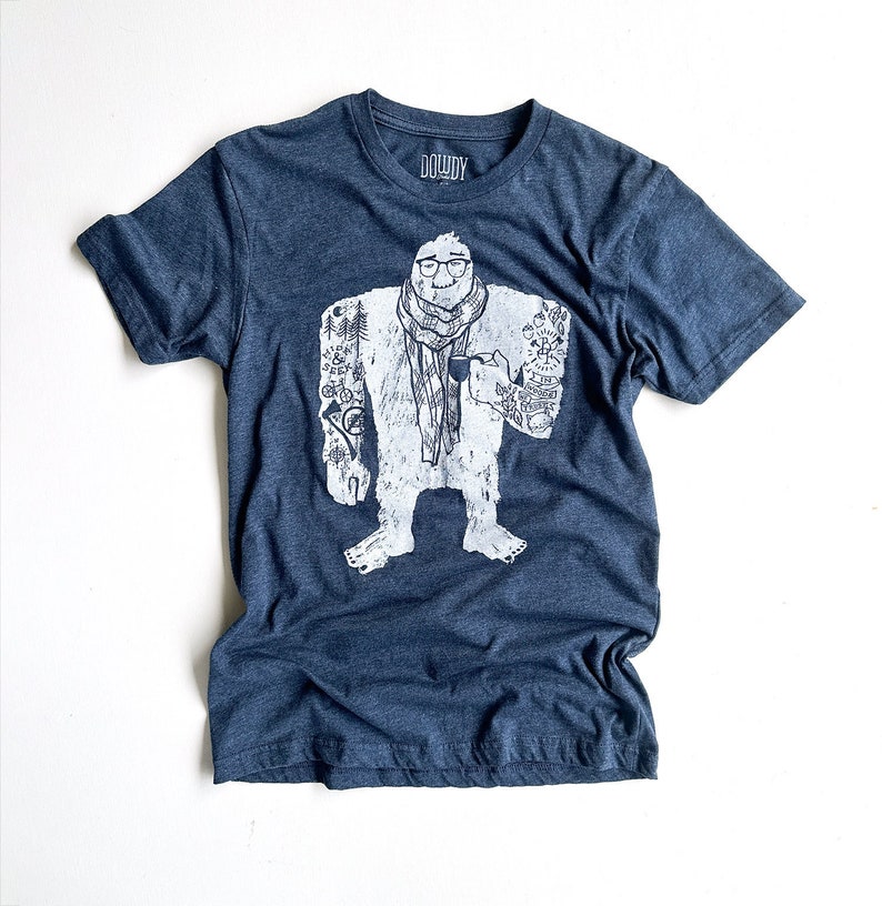 Urban Yeti // Adult Crew T-shirt image 1