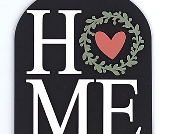 Boho Arch Holiday Insert – Seasonal Monthly 3D Wood Signs Decor