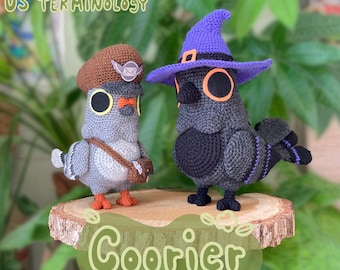 Coorier- inspired by Spirit City - amigurumi crochet pattern - PDF ONLY - rajacrochets