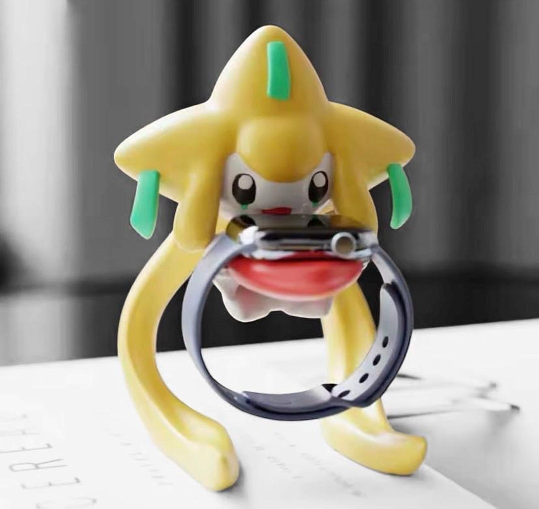 Custom 3D Anime Psychic Type Smart Watch Charging Stand Mythical ...