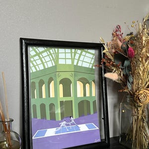Cartel de esgrima gran palacio