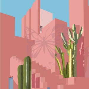 CARTEL/Póster A3 Calpe España Original