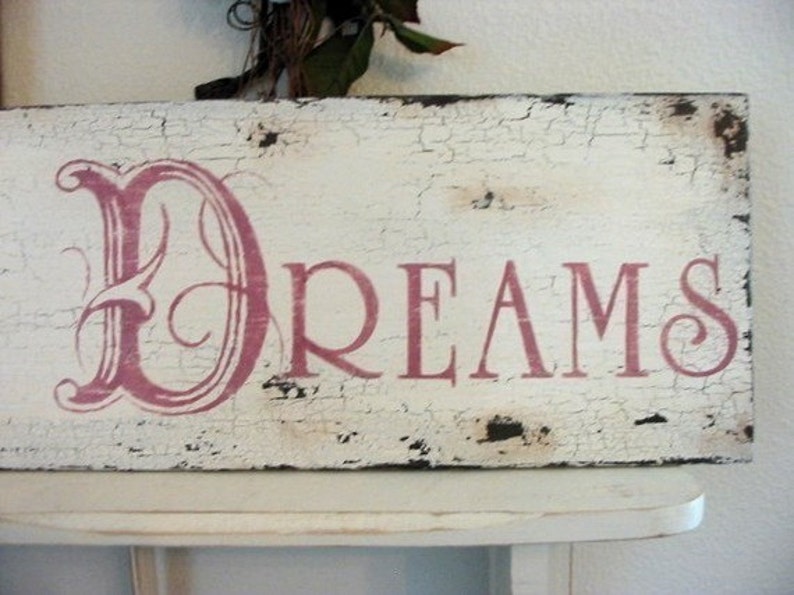 SWEET DREAMS, Sweet Dreams Sign, Nursery Signs, Baby Signs, 32 x 8 1/2 image 3