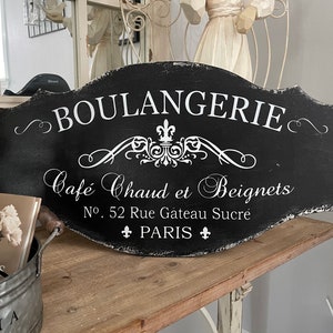 BOULANGERIE | French Signs | Kitchen Signs | French Bakery 27 x 14