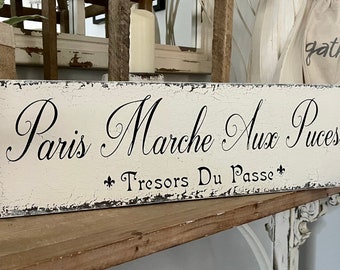 PARIS FLEA MARKET, Treasures from the Past, French Home Decor, 7 x 24