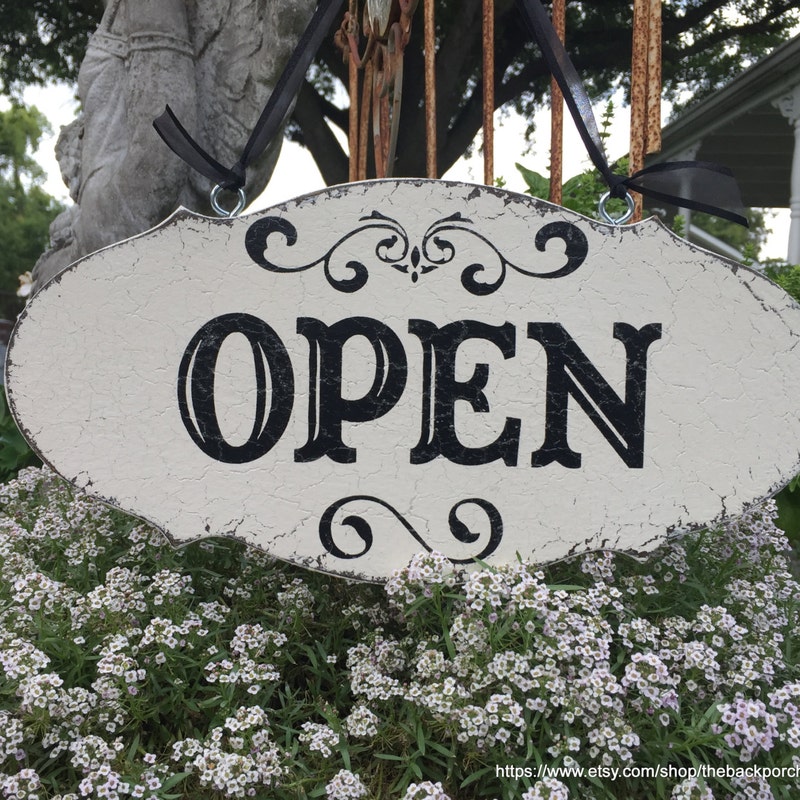 Open Closed Sign - Etsy