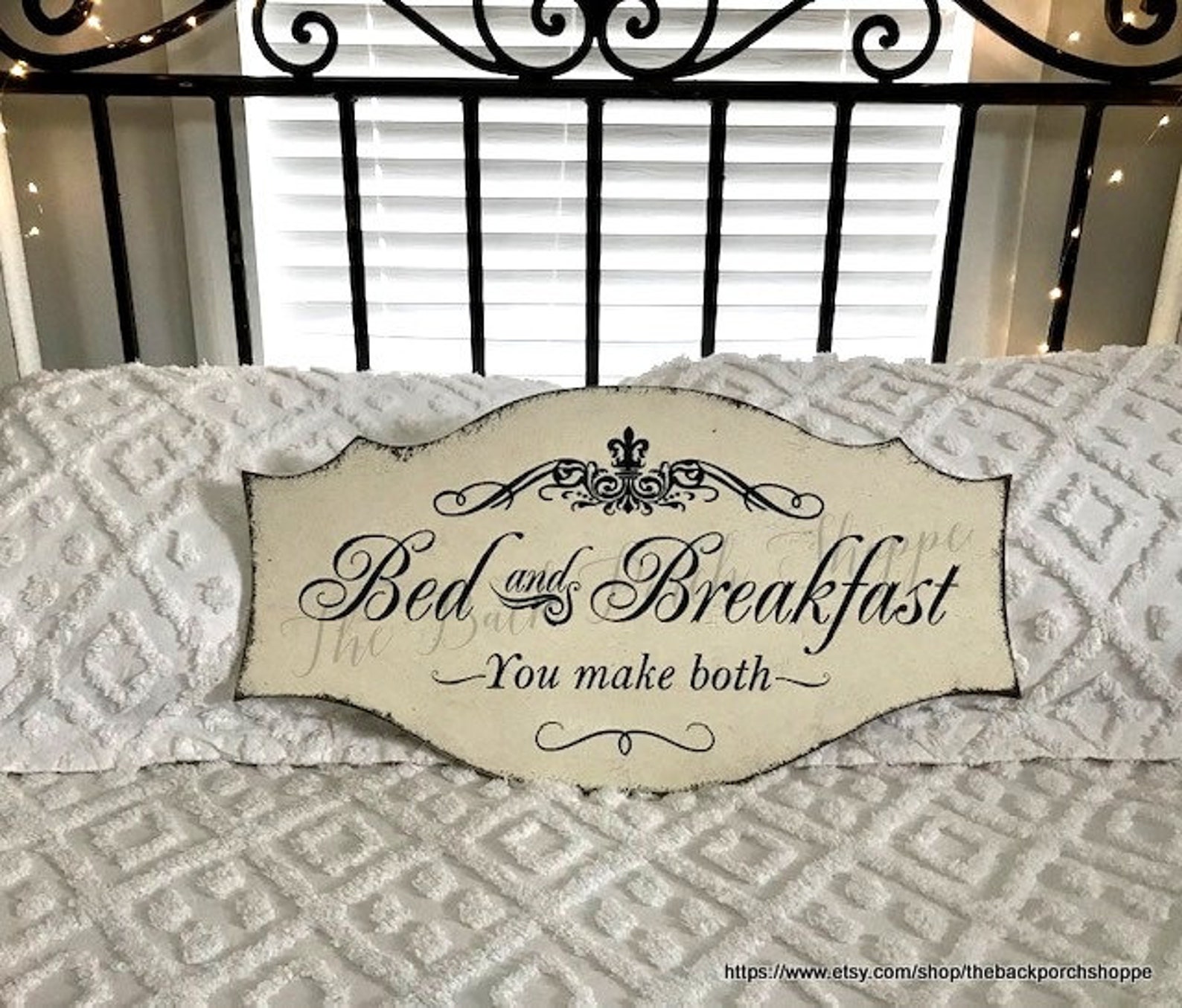 BED and BREAKFAST you make both Guest Room Signs | Etsy