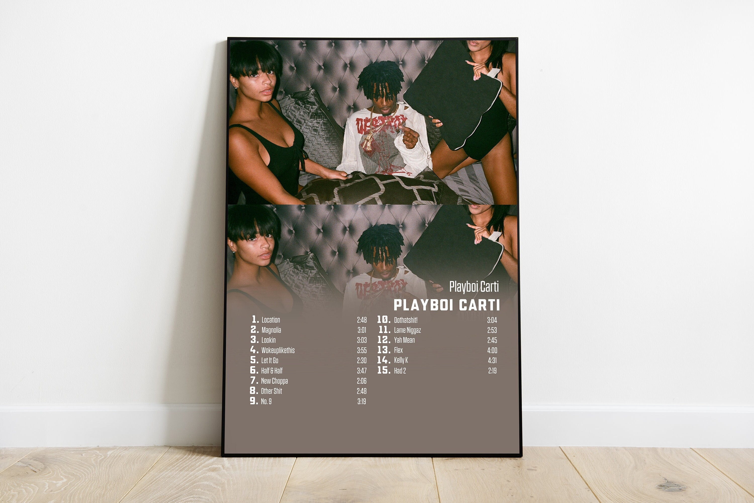 Playboi Carti Poster Set of 3 | Die Lit Album Poster | Playboi
