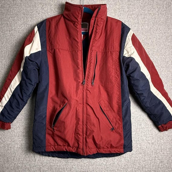 Vintage 90s OP Ocean Pacific Men Snowboard/ski Wear Jacket Red 