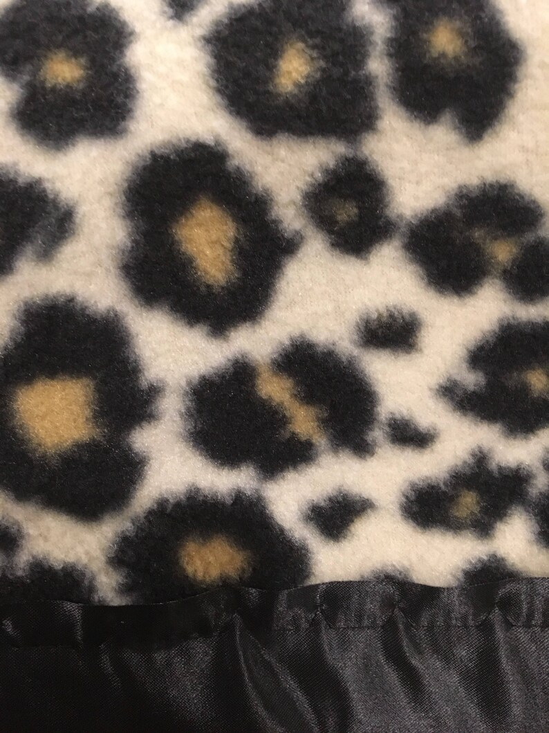 Fleece Cheetah Pillowcase Etsy