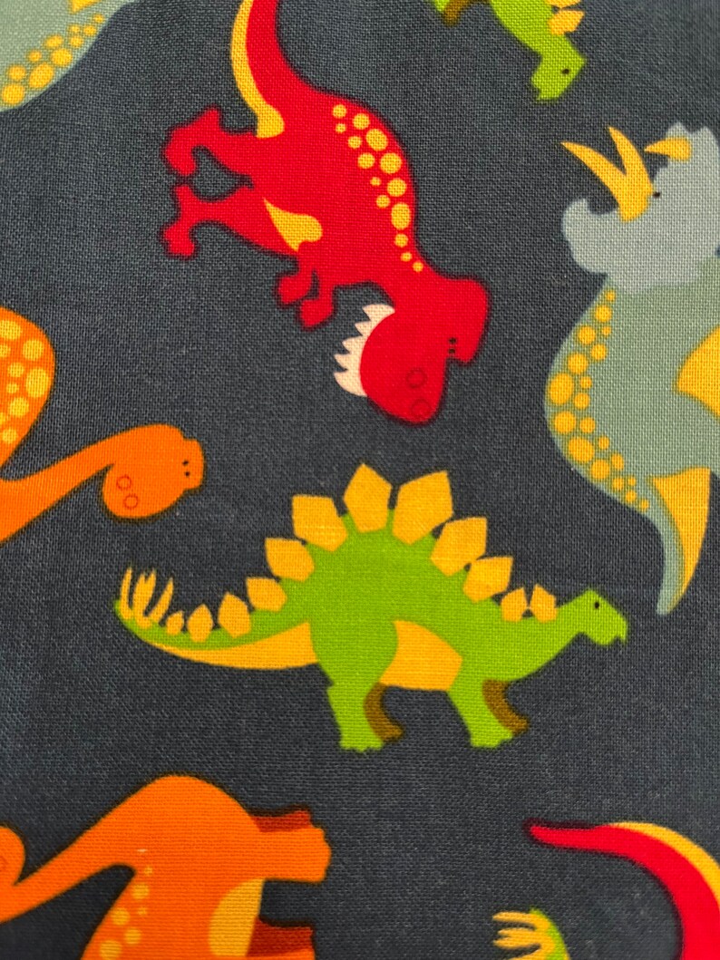 Cotton Bright Dinosaur Pillowcase immagine 2