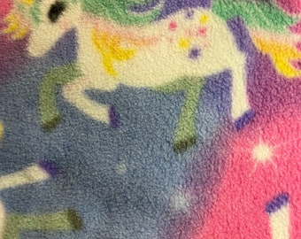 Fleece Unicorn Pillowcase