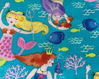 Cotton Mermaid Pillowcase