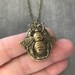 Bold Bee Locket Vintage Inspired Unisex Locket Insect Jewelry - Etsy