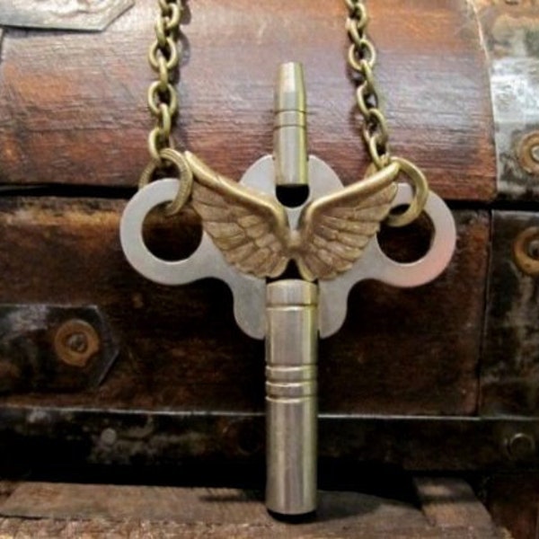 Skeleton Key Necklace - salute to the boys - original