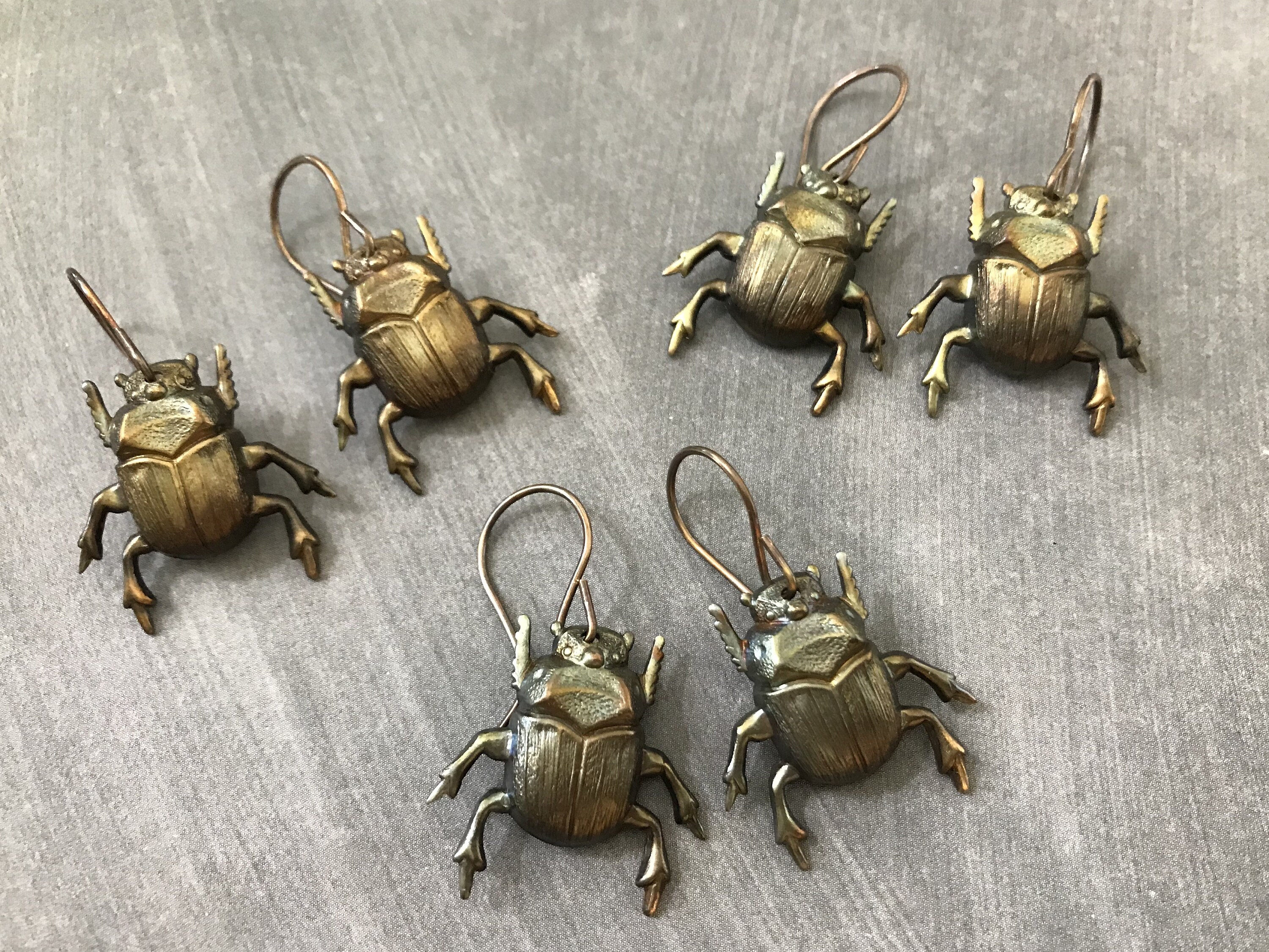 Beetle Earrings Bug Earrings Insect Earrings Insect Etsy Nederland
