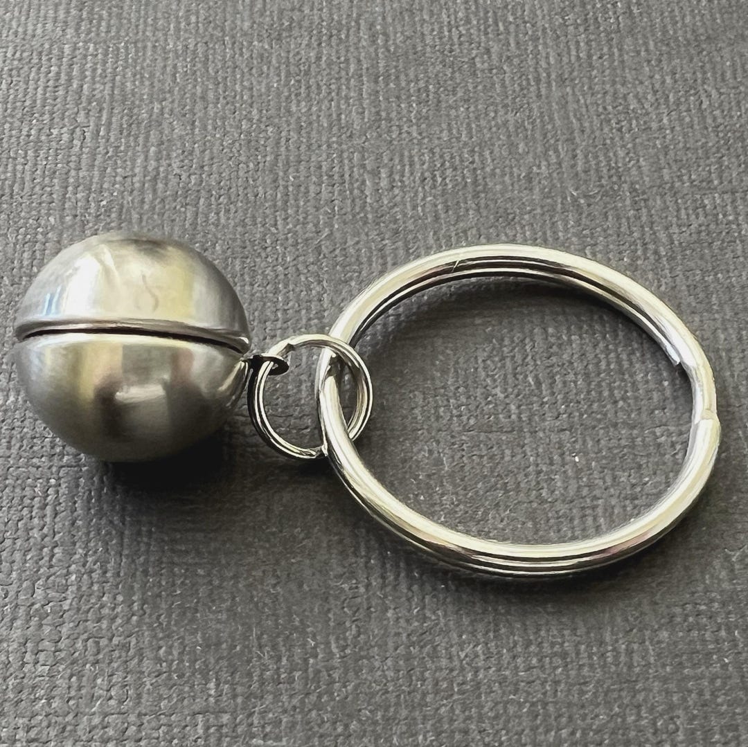 Locket Key Ring Silver Ball Locket Key Ring 2 Photo Locket Key Chain Men's Gifts Unisex ...
