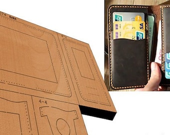 Wallet cutting die Leather wallet cutting die DIY custom cutting die