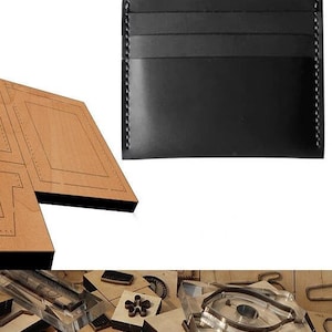 Kartentasche / Münztasche mit großer Kapazität Leder schneiden sterben Form, Leder Handwerk Werkzeug, handgemachte benutzerdefinierte Leder Stanzen Set
