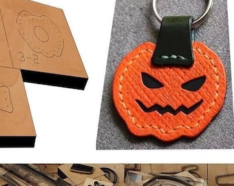 Halloween Pendant Pumpkin Head Pendant Leather Cutting Die Cut Mold ,Handmade Custom Leather Punch Die Set,Leather Crafts