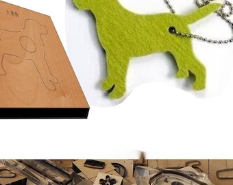 Dog pendant Leather Cutting Die Cut Mold,Handmade Custom Leather Punch Die Set